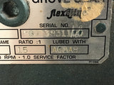 Grove Gear BMQ226-2 15:1 Ratio Left Angle Gear Reducer 2.921 Input HP 56C Frame