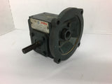 Grove Gear BMQ1133 Left Angle Gear Reducer .33 HP 140TC 30:1 Ratio