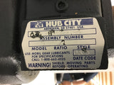 Hub City 186 Gear Reducer 40:1 Ratio Hollow Shaft Angle
