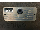 Grove Gear Ironman BMQ826 60:1 Ratio Gear Reducer 1.216 Input Hp