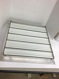 Dayton Pressure Opened and Gravity Closed 20" Aluminum Wall Shutter