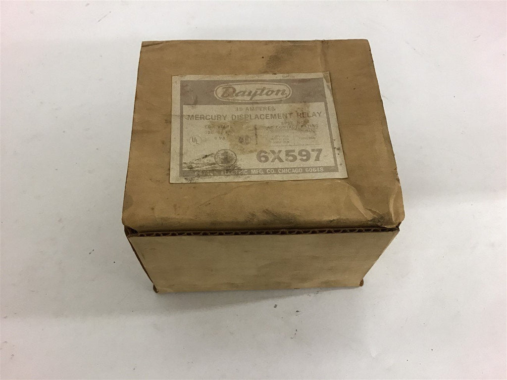 Dayton 6X597 35 Amp Mercury Displacement Relay