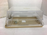 Diversi Tech 585-TG Thermostat Guard Clear Plastic w/ Ring and Solid Bases