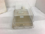 Diversi Tech 585-TG Thermostat Guard Clear Plastic w/ Ring and Solid Bases