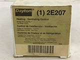 Dayton 2E207 Heating Ventilating control 30-110 Deg Two Stage SPDT