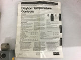 Dayton 2E207 Heating Ventilating control 30-110 Deg Two Stage SPDT