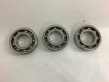 6207 Bearing Lot of 3