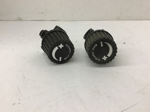 Flow Valve Knob Lot of 2