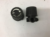 Flow Valve Knob Lot of 2