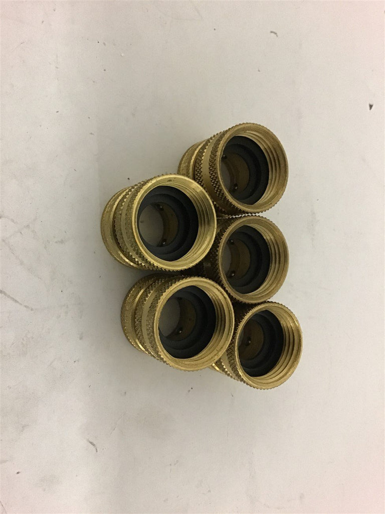 Parker Water Hose by Quick Couple Brass Fitting Lot of 5