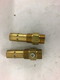 Brass Check Valve 3/4'' Ferrell X 3/4''Pipe Lot of 2
