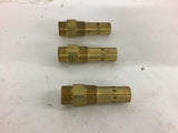 Brass Check Valve 3/4'' Ferrell and 3/4'' Pipe Lot of 3