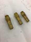 Brass Check Valve 3/4'' Ferrell and 3/4'' Pipe Lot of 3