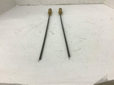 Bullwhip Conrader Company Throttle Control Cable 15 1/16" Long Lot of 2