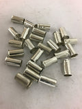 Aluminum Sleeves 1 1/4" Long 5/8" OD 0.021" Thickness Lot of 25