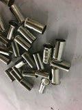 Aluminum Sleeves 1 1/4" Long 5/8" OD 0.021" Thickness Lot of 25