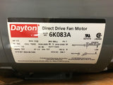 Dayton 6K083A 1/3 HP AC Motor 115 Volts 1725 Rpm 56Z Frame