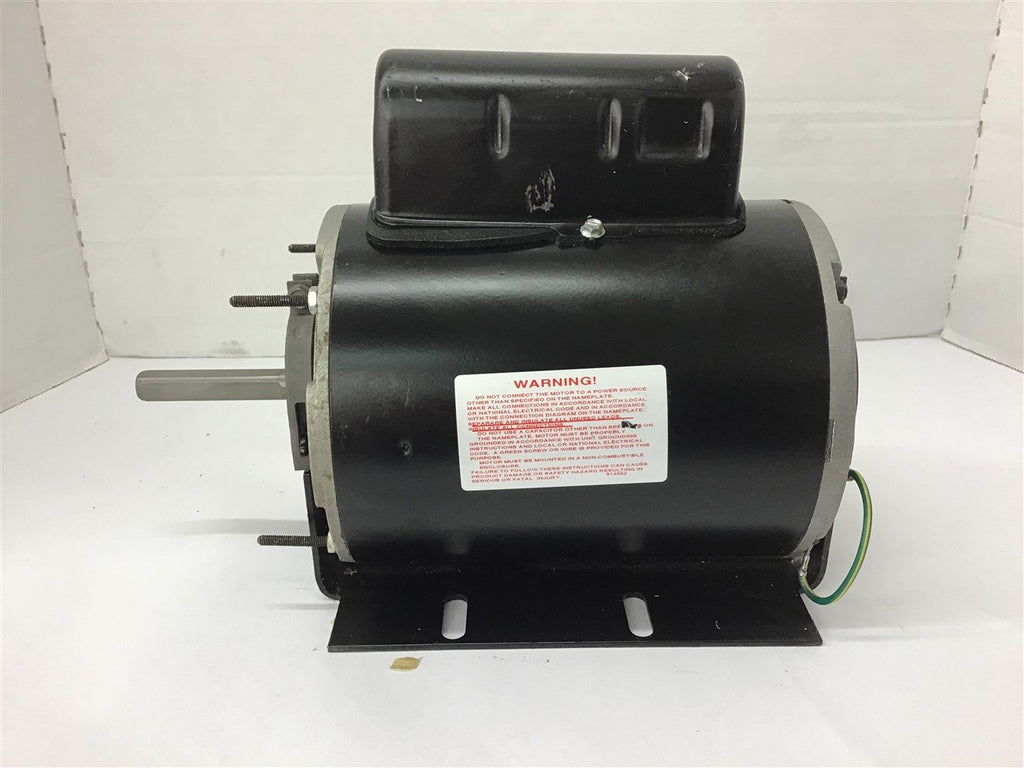 A.O. Smith F48Z92A01 1/2 Hp AC Motor 115/230 volts Single Phase 825 Rpm 48Y Fr