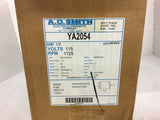 A.O. Smith Ya2054 1/4 HP 115 volts 1725 Rpm 48YZ Frame