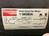 Dayton 6K083A 1/3 Hp AC Motor 115 Volts 1725 Rpm 56Z Frame Single Phase