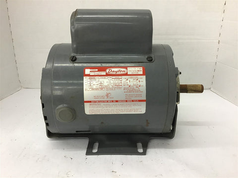 Dayton 6K830A 1 1/2 Hp AC Motor 115/230 volts 3600 Rpm 56 Fr Single Phase