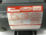 Dayton 6K830A 1 1/2 Hp AC Motor 115/230 volts 3600 Rpm 56 Fr Single Phase
