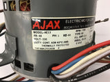 Ajax AE13 1/3 HP 230 Volt 1300 Rpm Single Phase 48 Frame AC Motor