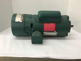 Reliance C56H3655M 1 HP Ac Brake Motor 115 230 Volts 56C 115 Volt Brake