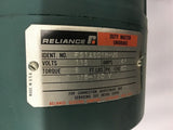 Reliance C56H3655M 1 HP Ac Brake Motor 115 230 Volts 56C 115 Volt Brake