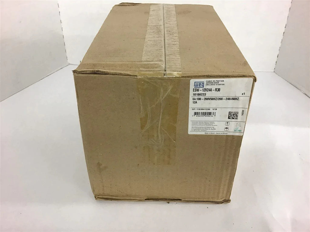 Weg ESW-12V24A-R30 Enclosed Starter 240 Volts 60 HZ 12 Amps Starter