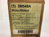 Dayton 3M548A 1/15 HP Air Over Motor 3000 Rpm 115 Volts