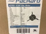 Packard 43783 1/4 HP Air Over Motor 115 Volts 1075 Rpm 4 Speed