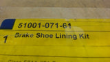 Square D, 51001-071-61, Brake Shoe Lining Kit