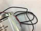 Dayton 3LCH7 1/35 HP 2350 Rpm 12 volts PM DC