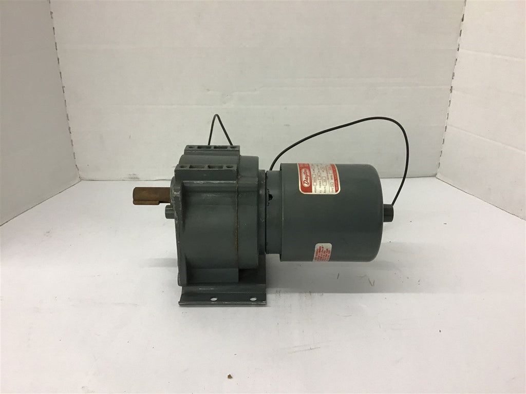 Dayton 9M504 1/40 HP 1630 Rpm Gear Motor 115 Volts Type 63B1