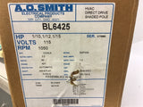 A.O. Smith BL6425 1/10 1/12 1/15 Hp HVAC Motor 115 Volts 1050 Rpm 42Y Frame