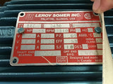 Leroy Somer D450 .25 HP AC Motor 115/230 Volts 1710 Rpm 56C Frame