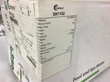 Century SK1102 1 HP AC Motor 115/230 volts 3450 Rpm 2P 56C Frame