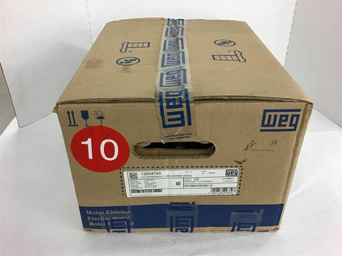 WEG 00158ES3E56C-S 1.5 HP AC Motor 208-230/460 Volts 1800 Rpm 4P 56HC