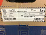 WEG 00158ES3E56C-S 1.5 HP AC Motor 208-230/460 Volts 1800 Rpm 4P 56HC