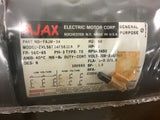 Ajax ZVL56T34F5611A 1 HP AC Motor 208-230/460 volts 3450 Rpm 3 Phase 56C