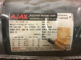 Ajax ZVL56T34F5611A 1 HP AC Motor 208-230/460 volts 3450 Rpm 3 Phase 56C