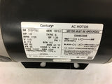 Century GF2054 1/2 HP HVAC Motor 115 Volts Single Phase 1725 Rpm 48 Frame