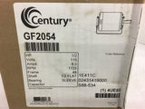 Century 2054 1/2 HP HVAC Motor 115 Volts 1725 Rpm 48 Frame 8.0 Amps