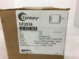 Century GF2034 1/3 Hp HVAC Motor 115 volts 1725 Rpm 6.8 Amps 48 Frame