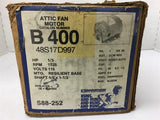Marathon B400 1/3 HP AC Motor 1725 Rpm 4P 115 Volts Single Phase