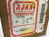 Ajax NTVAM-13 1/3 HP AC Motor 208-230/460 volts 1725 Rpm 4P 3 Phase 56C Frame