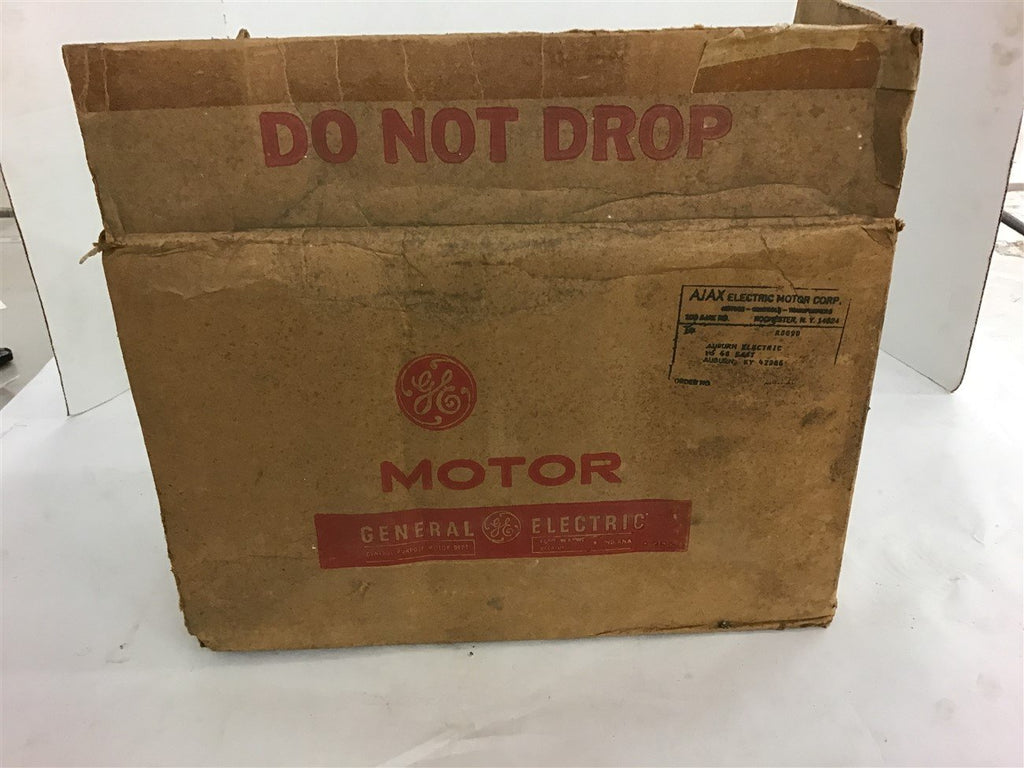 GE 5K43MG5936 1 HP AC Motor 230/460 Volts 3450 Rpm 2P 56C Frame 3 Phase