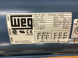 Weg 00318OP3E182T 3 HP AC Motor 208-230/460 Volts 1800 rpm 4P 182T Frame