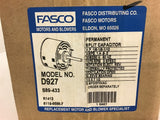 Fasco D927 1/6-1/8-1/10 HP 208/230 volts 1075 Rpm 3 Speed